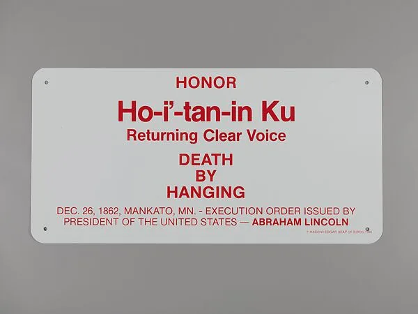 Returning Clear Voice — Edgar Heap of Birds, Hock E Aye VI
