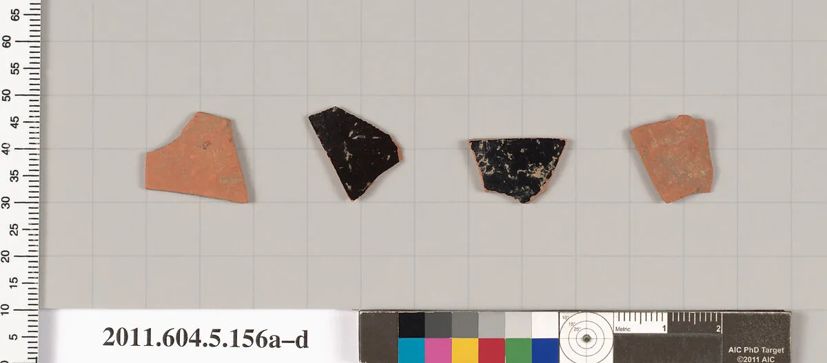 Terracotta fragments of kylikes (drinking cups) — Unknown