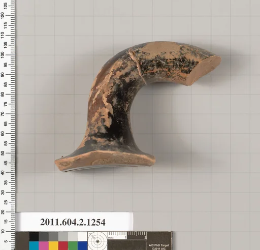 Terracotta fragment of a skyphos (deep drinking cup)