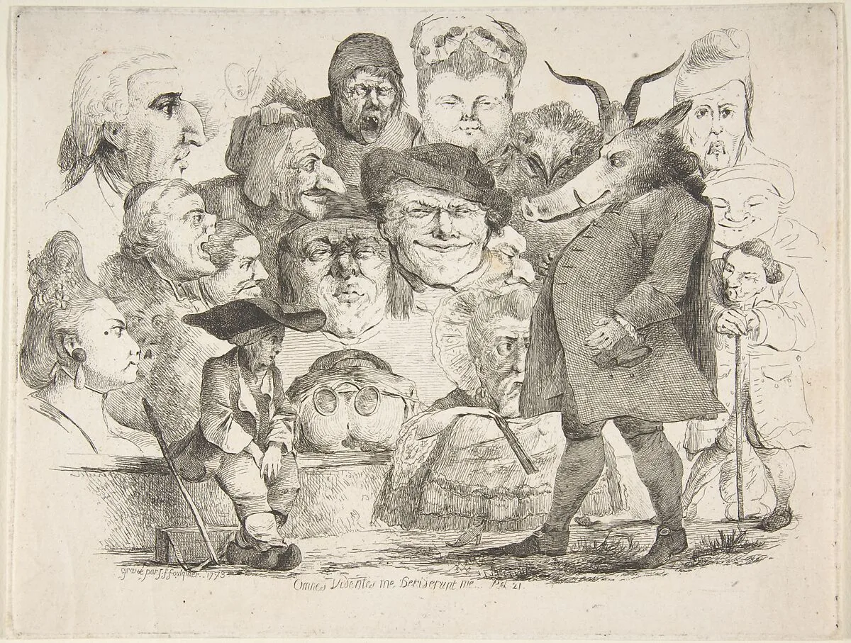 All Who See Me Jeer at Me (Omnes Videntes me Deriserunt me) — Joseph François Foulquier