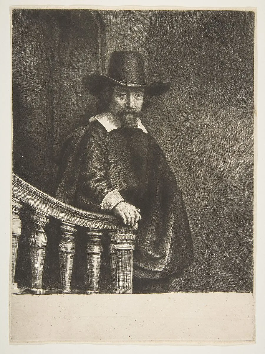 Ephraim Bueno, Jewish Physician — Rembrandt (Rembrandt van Rijn)