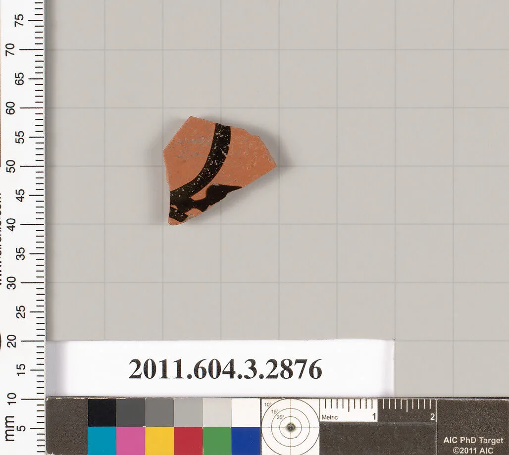 Terracotta fragment of a neck-amphora (jar) — Unknown