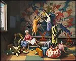 Study Number 5 for "Recollection of the Flood" — Peter Blume