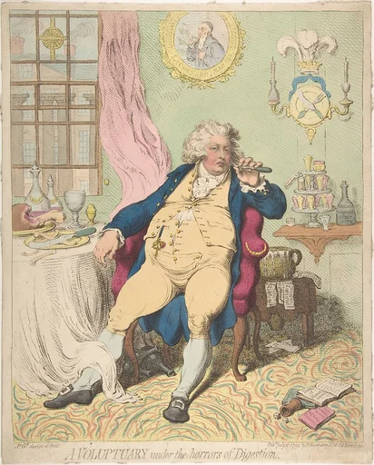 A Voluptuary Under the Horrors of Digestion