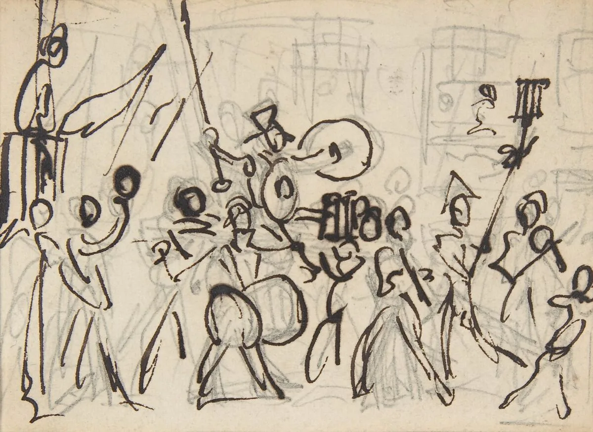 A Parade — George Cruikshank
