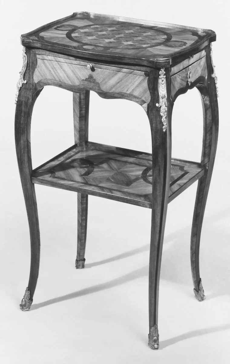 Small rectangular table — Bernard II van Risenburgh
