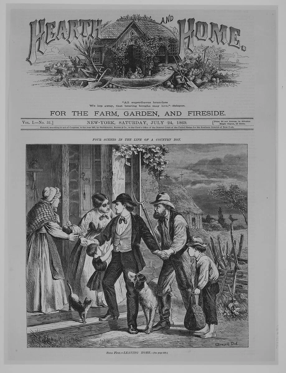 Hearth and Home — Pettengil, Bates & Co.|Edwin Austin Forbes|Nathaniel Orr|Ulysses S. Grant