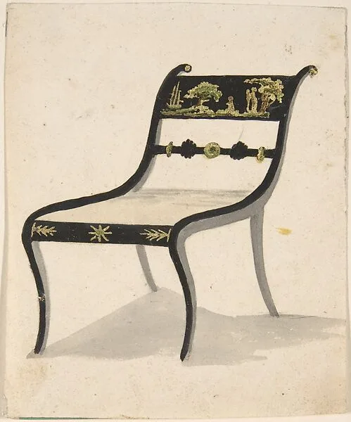 Design for an Armchair — Gillows
