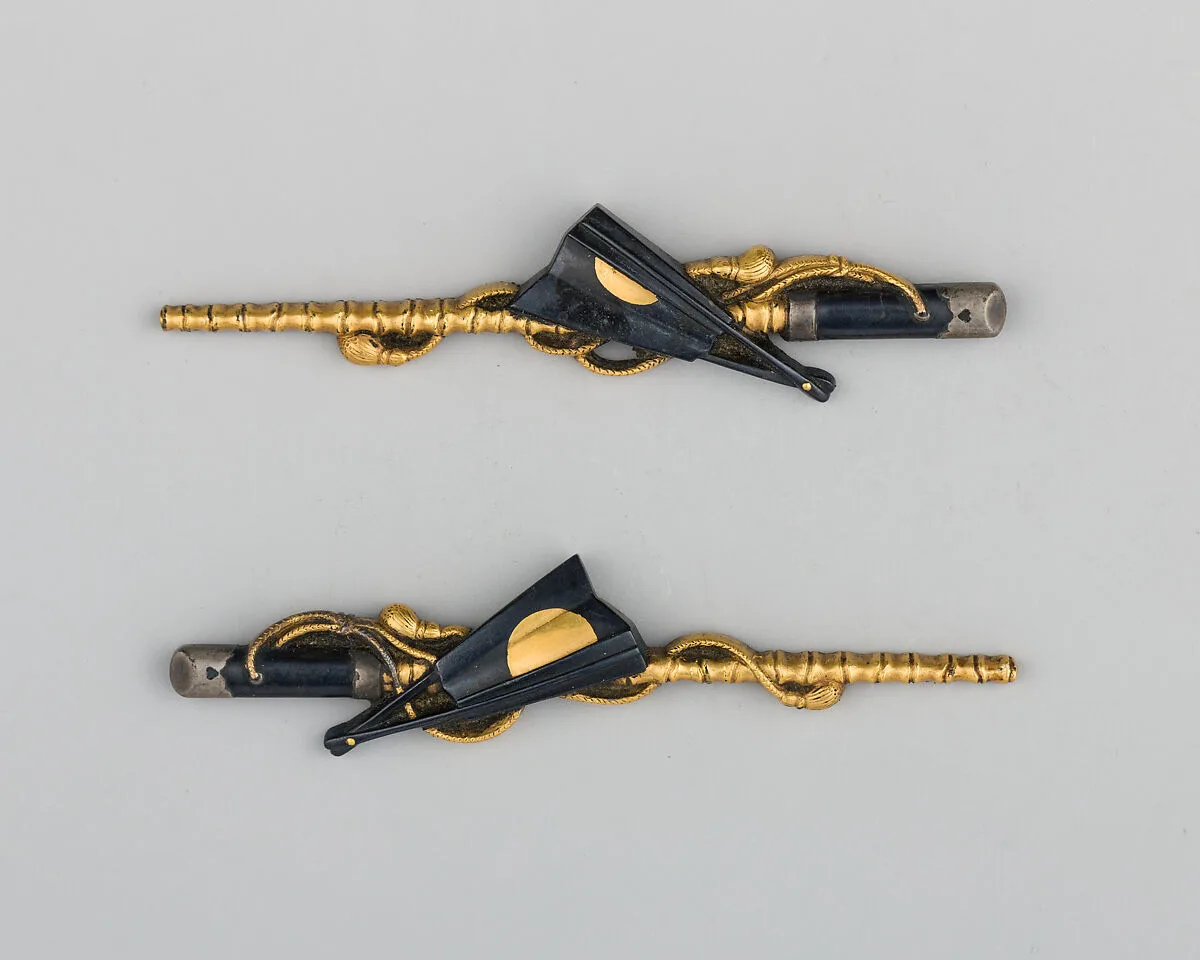 Pair of Sword-Grip Ornaments (Menuki) — Unknown