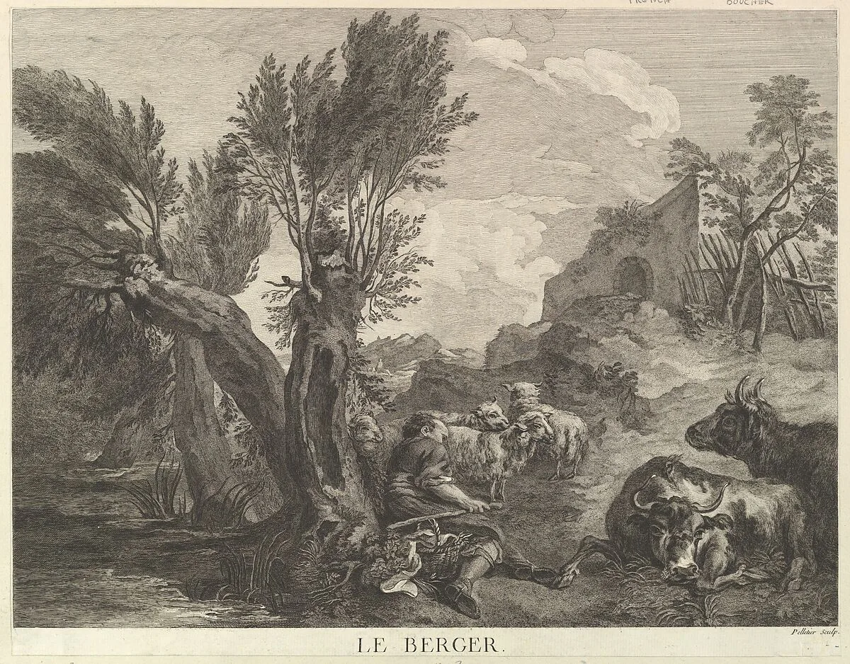 The Shepherd — Jean Pelletier|François Boucher