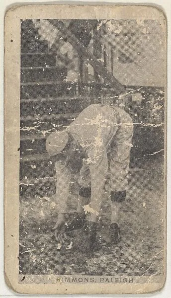 Simmons, Raleigh, from the Contentnea series (T209, Set 2) for the American Tobacco Company to promote Contentnea Cigarettes — American Tobacco Company