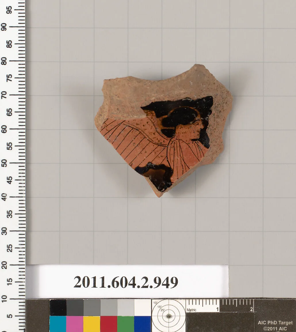 Terracotta fragment of an oinochoe (jug) — Unknown