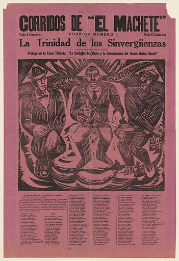 The Trinity of Scoundrels (La Trinidad de los sinvergüenzas), Corridos de 'El Machete'