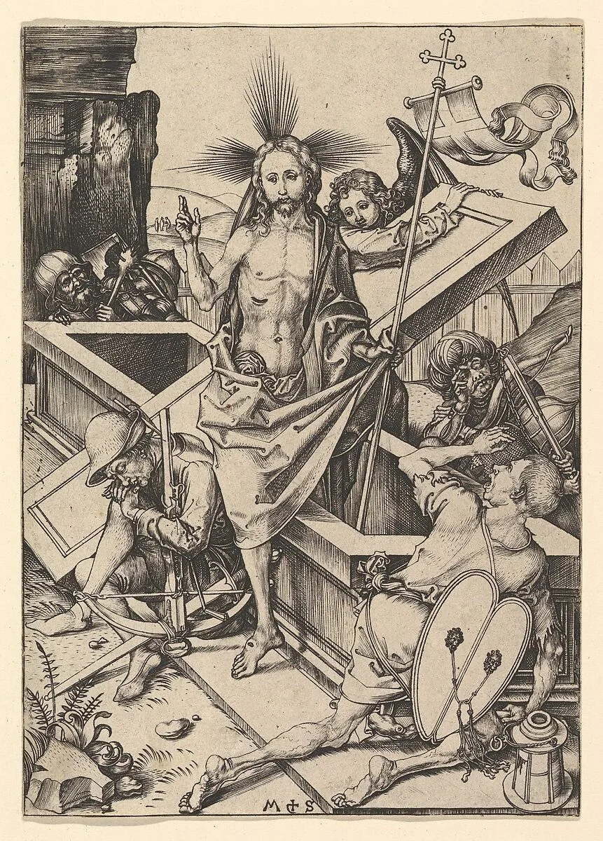 The Resurrection — Martin Schongauer