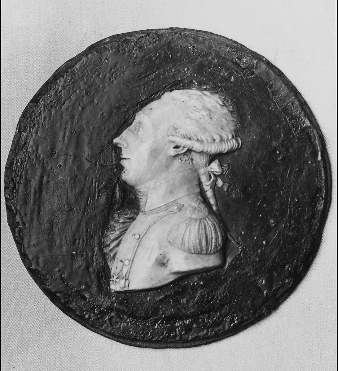 Plaque of the Marquis de Lafayette — Unknown
