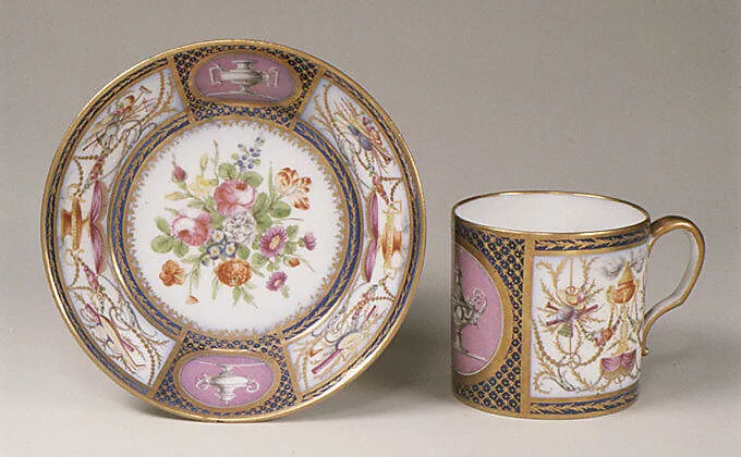 Cup and saucer — Unknown