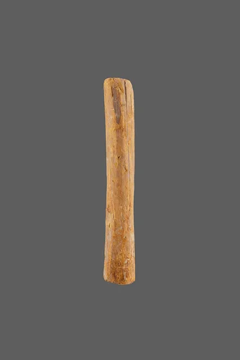 Handle for rope for lowering coffin