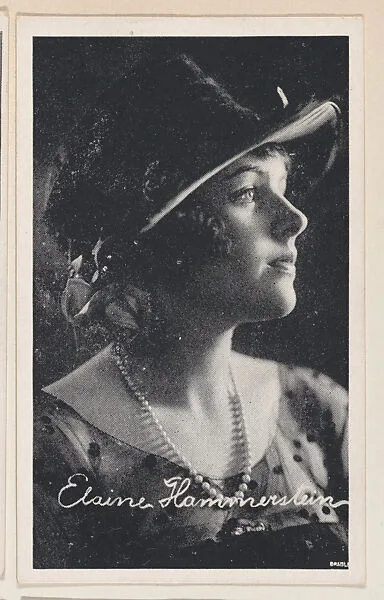 Elaine Hammerstein from Kromo Gravure "Leading Moving Picture Stars" (W623) — Kromo Gravure Photo Company, Detroit, Michigan