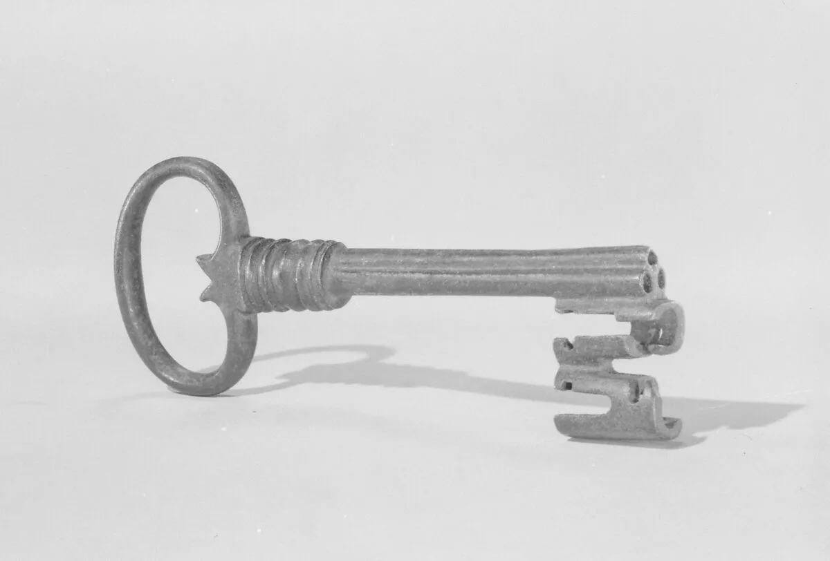 Coffer or chest key — Unknown