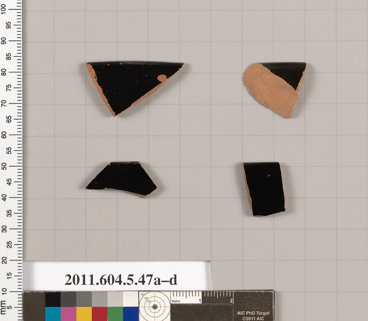 Terracotta rim fragments of kylikes (drinking cups) — Unknown