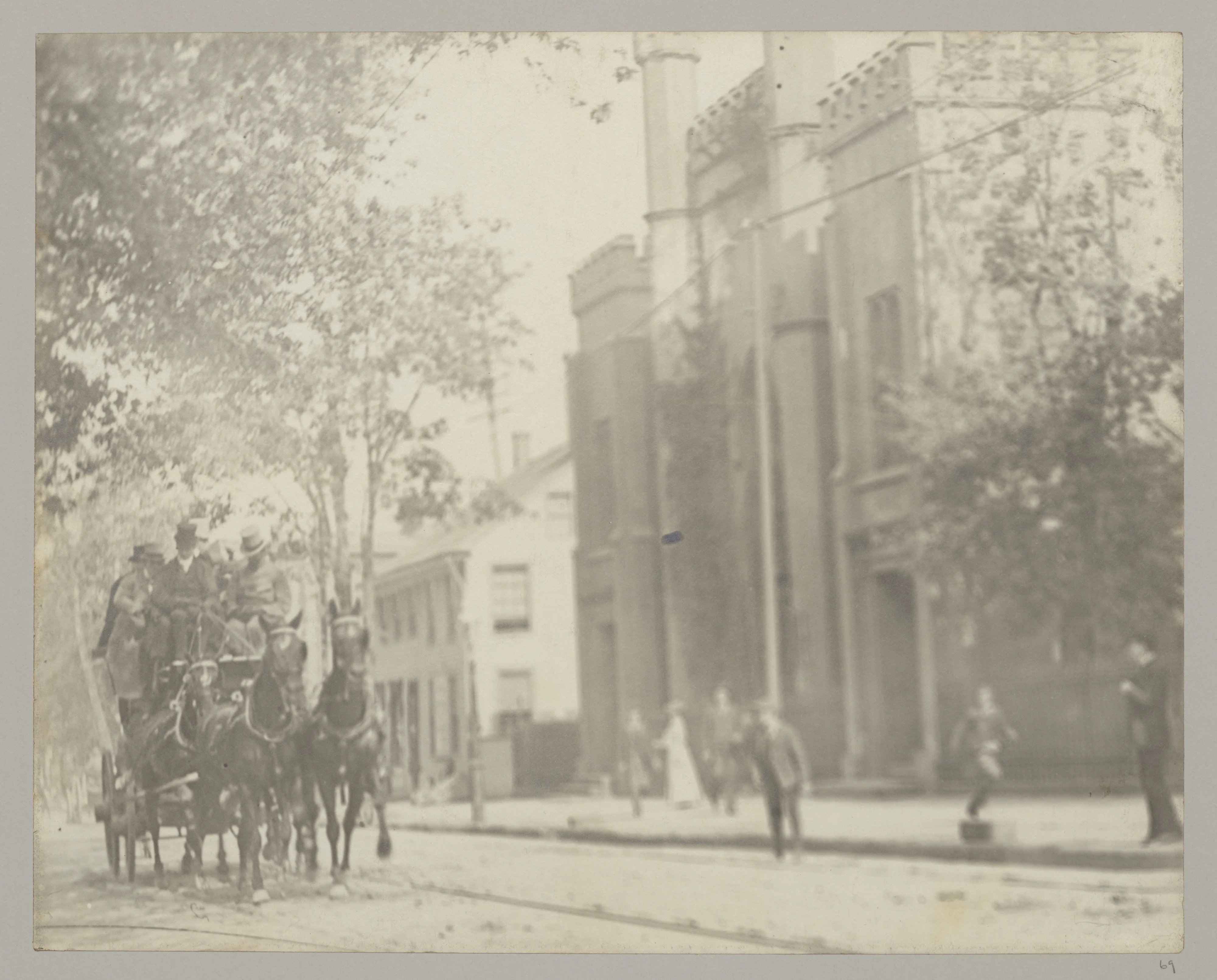 Photo Album with Images of the Coaching Club Tour, New York to Philadelphia, James H. Hyde & Alfred G. Vanderbilt, Sept. 10, 1901 — James Hazen Hyde|Alfred Gwynne Vanderbilt