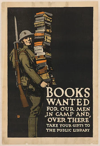 Books Wanted for Our Men in Camp and Over There