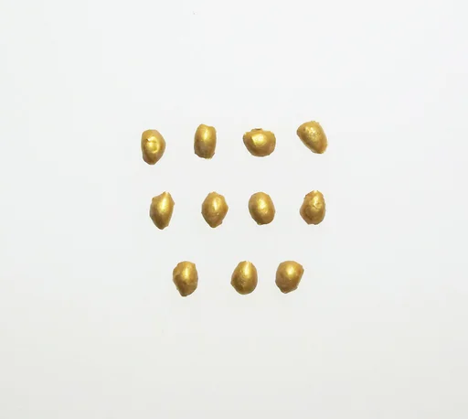 Bead ornaments, oval, 11