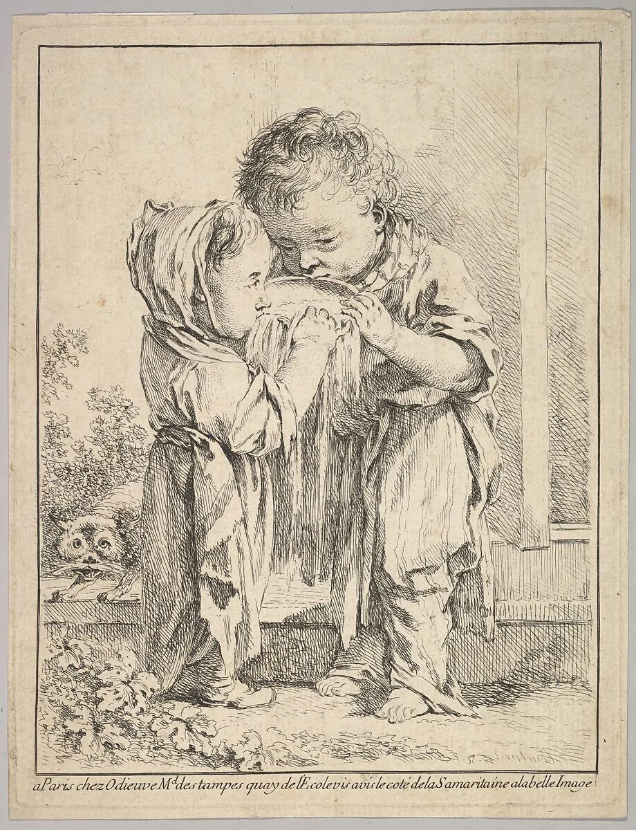 Les Petits Buveurs de Lait (The Little Milk Drinkers) — François Boucher|Anonymous|Michel Odieuvre