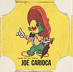 Joe Carioca, from the Disney Cartoon Characters bread end labels series (D290-6) — Walt Disney Productions
