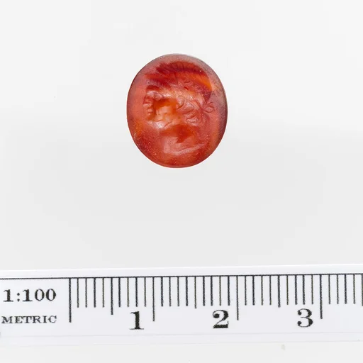 Carnelian ring stone
