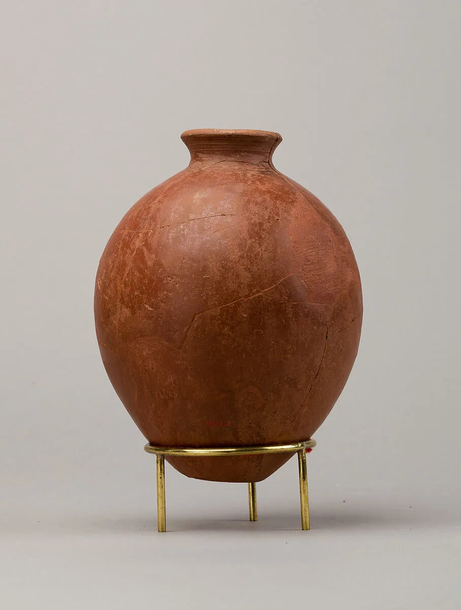 Red polish ware jar — Unknown