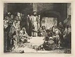 Christ Preaching (La Petite Tombe) (copy) — Rembrandt (Rembrandt van Rijn)