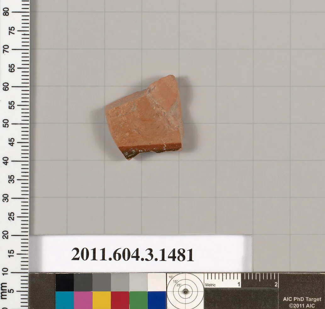 Terracotta fragment of a skyphos (deep drinking cup) — Unknown