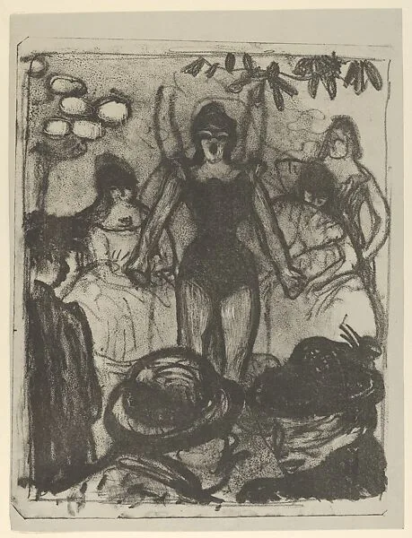 The Singer — Emile Bernard