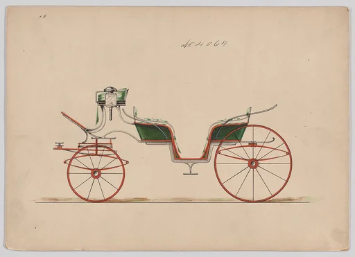 Design for 6 seat Phaeton, no. 4064