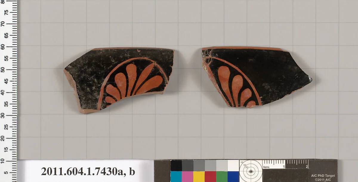 Terracotta rim fragments of kylikes (drinking cups) — Unknown