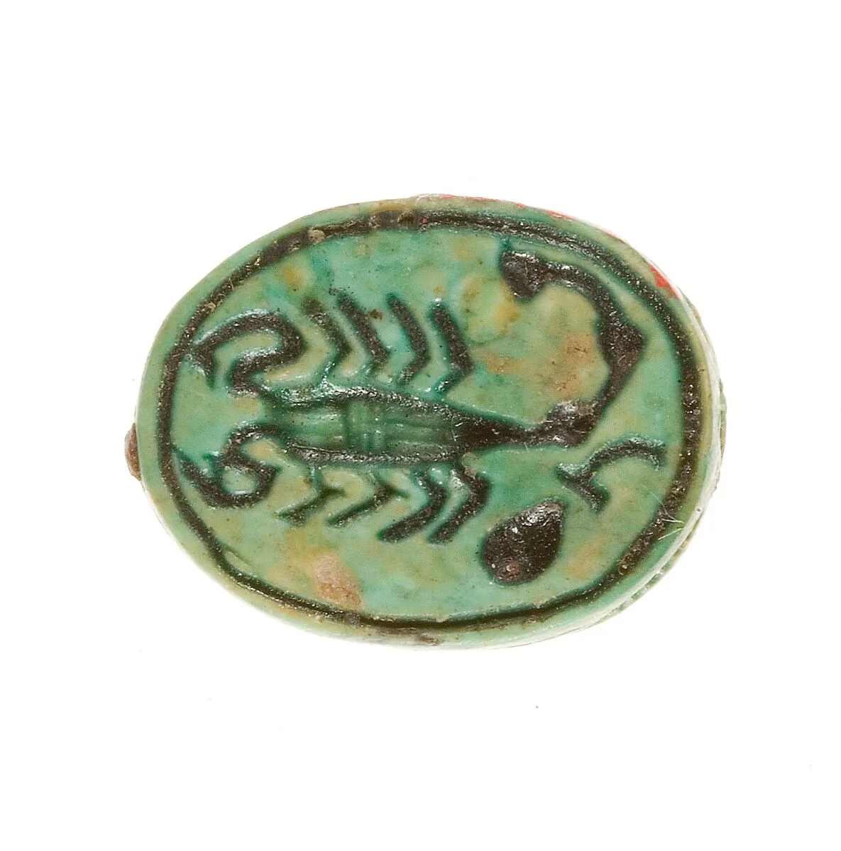 Scarab Inscribed with a Hieroglyphic Motif — Unknown