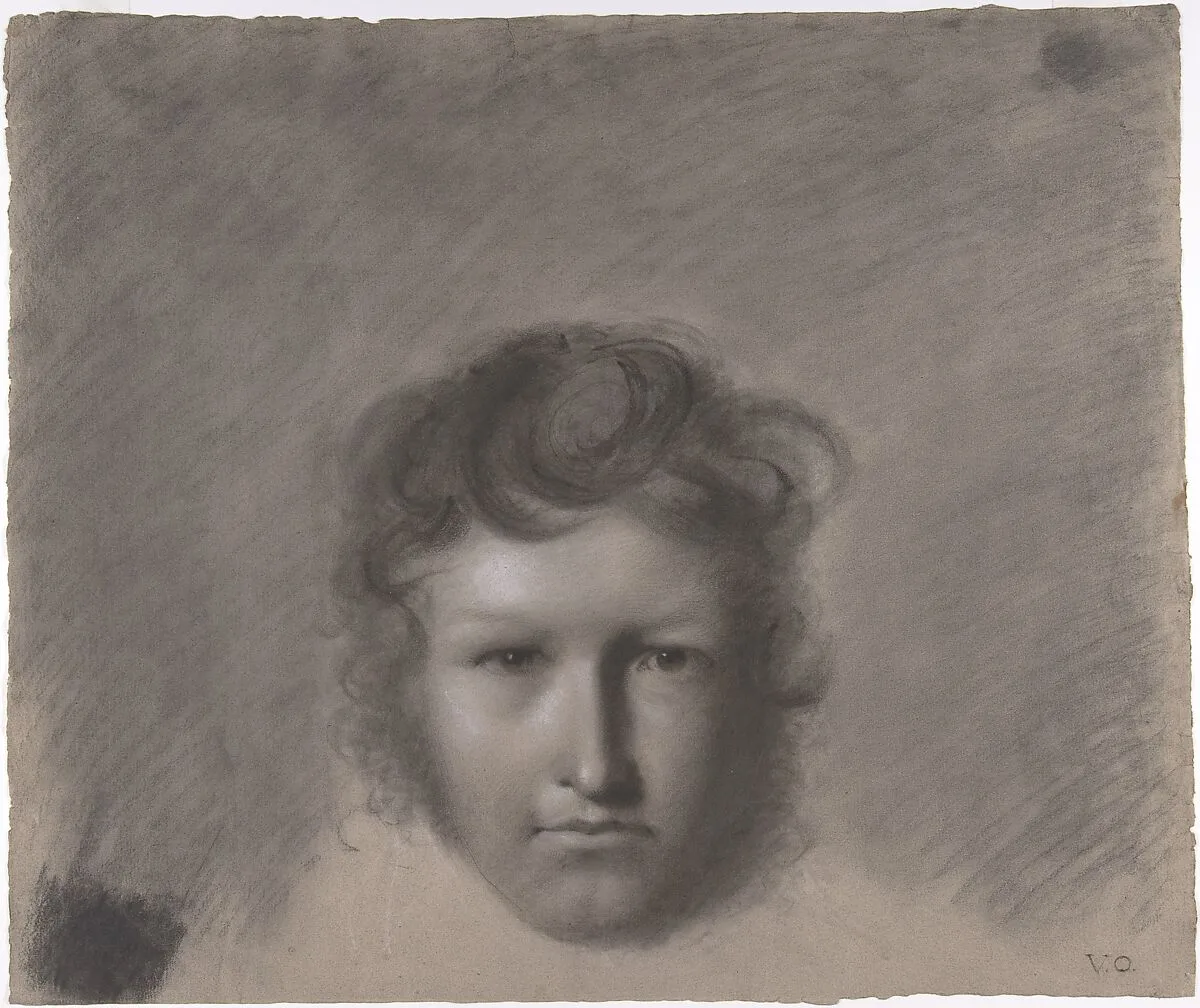 Self-Portrait — Andre-Jacques-Victor Orsel