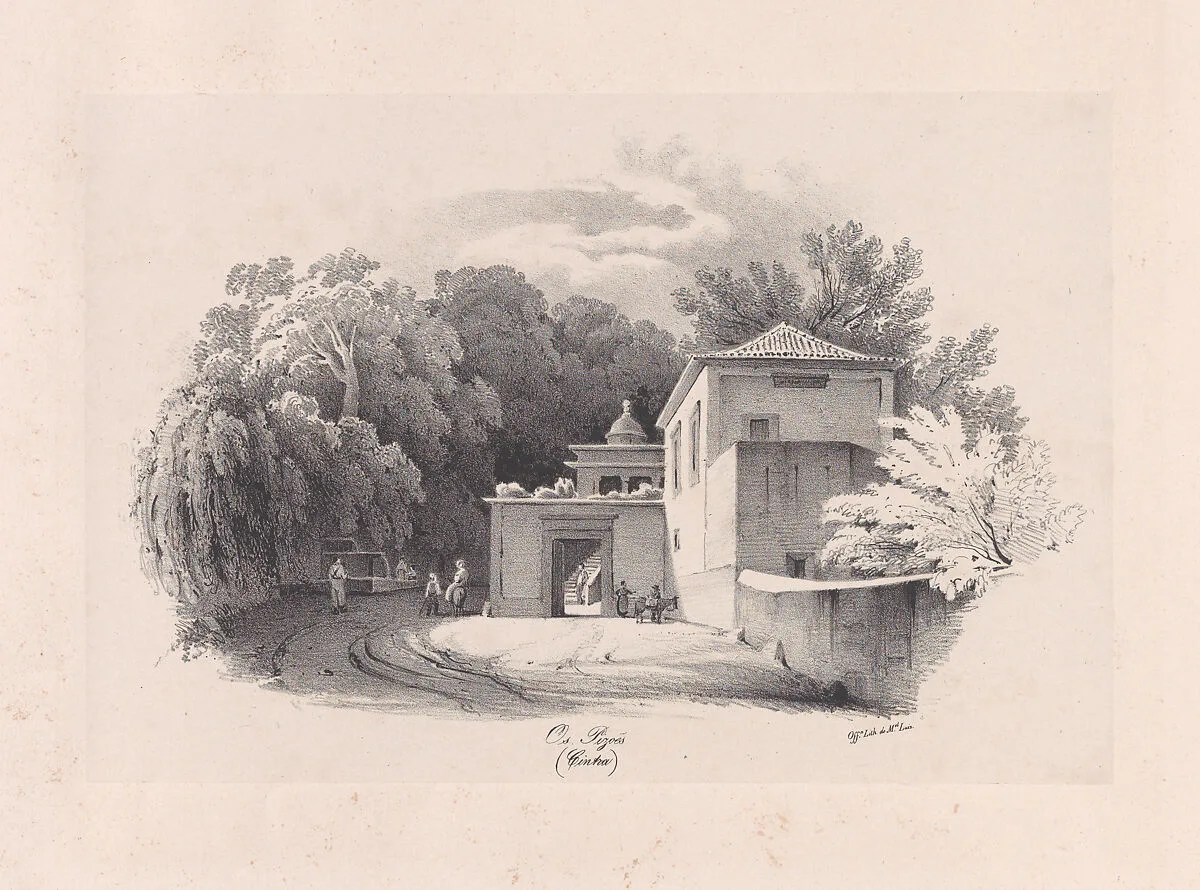 View of the Quinta dos Pizões, Sintra — Clementine de Brelaz|Manuel Luis