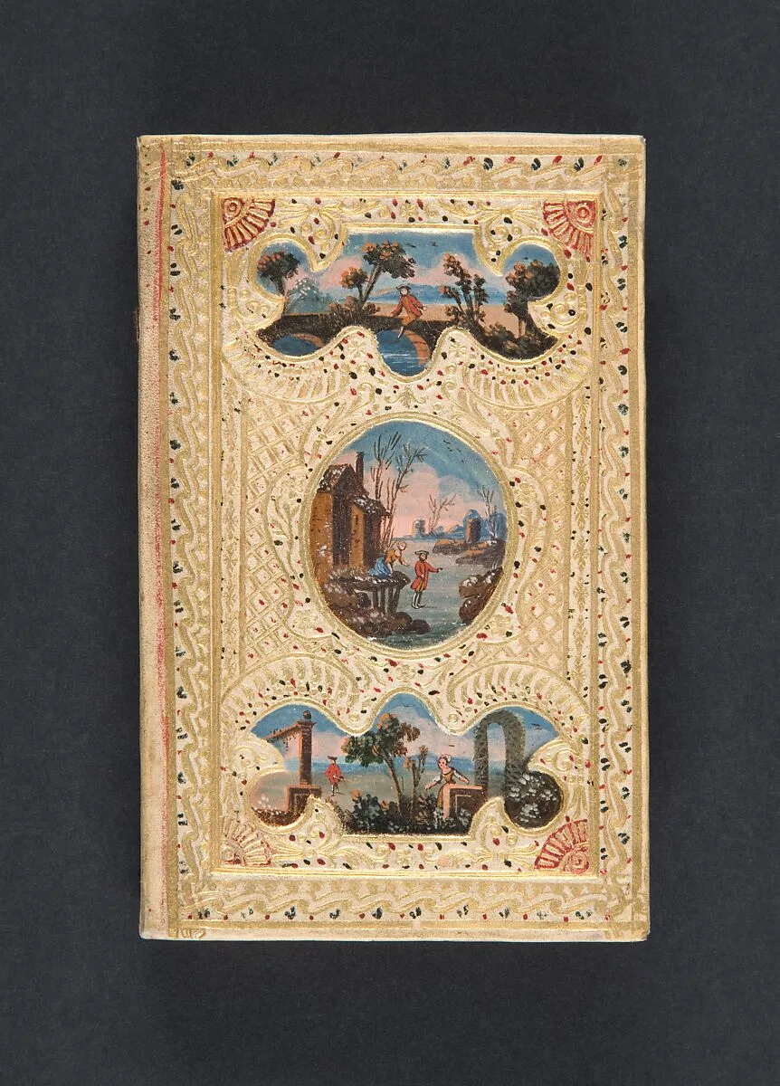 Calendrier belgique, curieux et utile, contenant les evenemens historiques sur les jours de l'an, et les travaux à faire dans les jardins en chaque mois de l'année, la description des tableaux remarquables, que l'on trouve dans la ville de Gand, avec les noms des peintres pour l'annėe MDCCLXXII — Pierre de Goesin