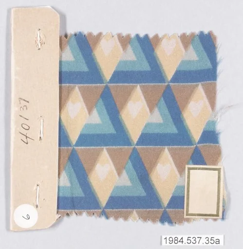 Textile samples, from the ¦Franko Prints¦ series