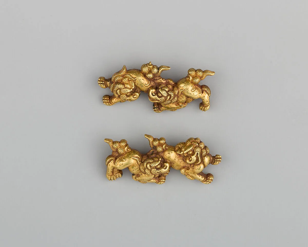 Pair of Sword-Grip Ornaments (Menuki) — Unknown