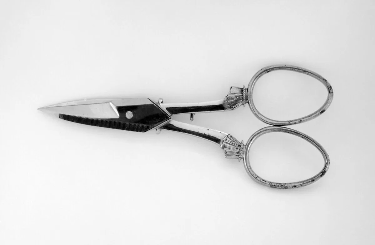 Scissors (part of a set) — J. Hobson & Son, England