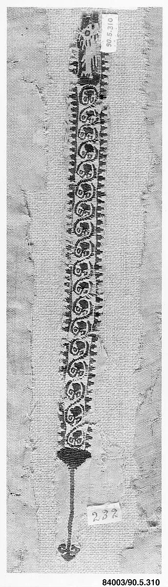 Fragment of a Tunic — Unknown