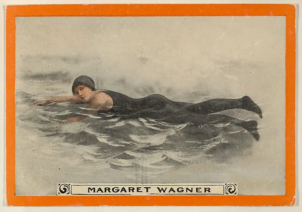 Margaret Wagner, No. 70, The Propeller, from the Champion Women Swimmers series (T221), issued by Pan Handle Scrap — Pan Handle Scrap Company