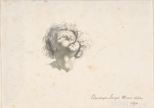 Head of a Putto