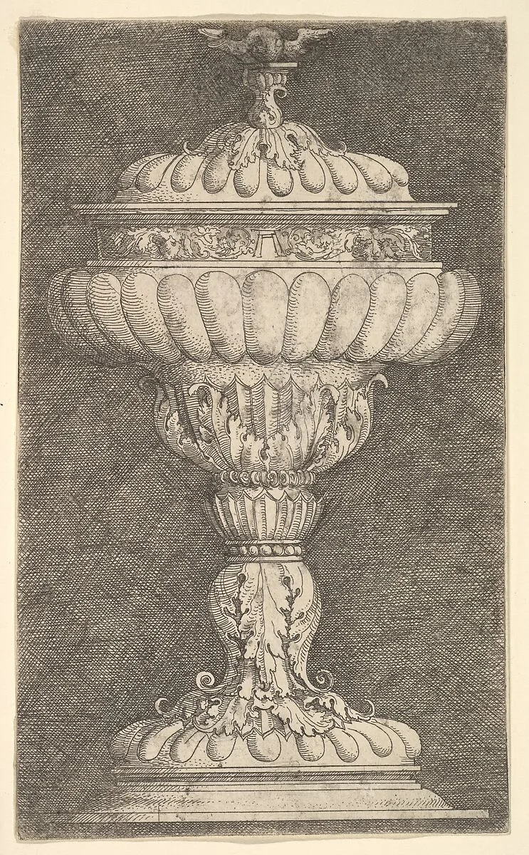 Covered Goblet with a Winged Ball on Top — Albrecht Altdorfer