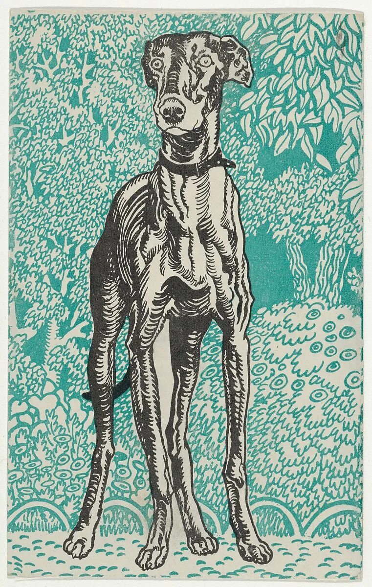 Greyhound — Moriz Jung|Wiener Werkstätte