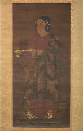 聖徳太子孝養図 (Shotoku Taishi kōyō zu)"|Prince Shōtoku at Age Sixteen