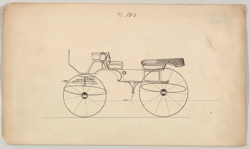 Design for Vis-à-vis, no. 143
